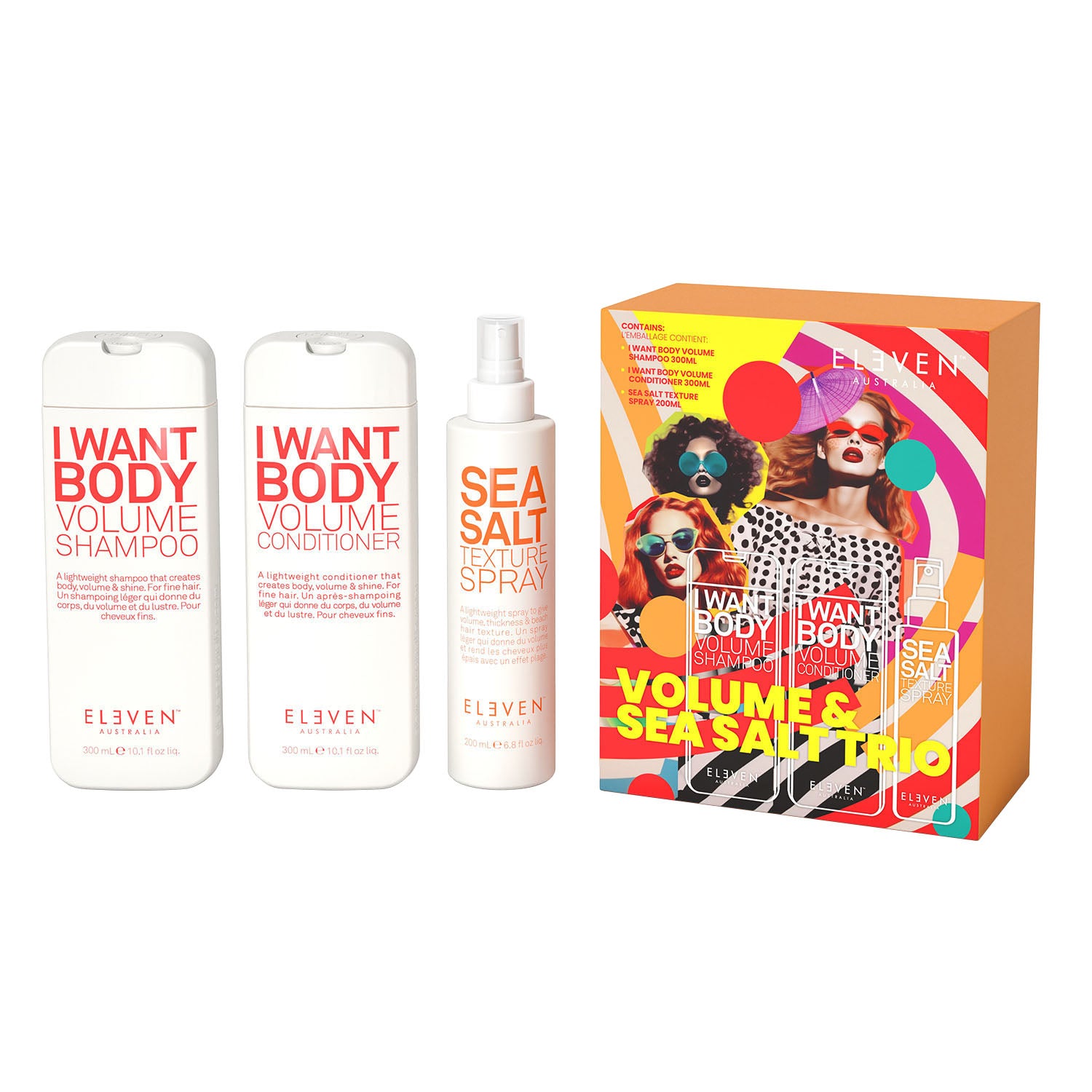 Volume & Sea Salt Trio