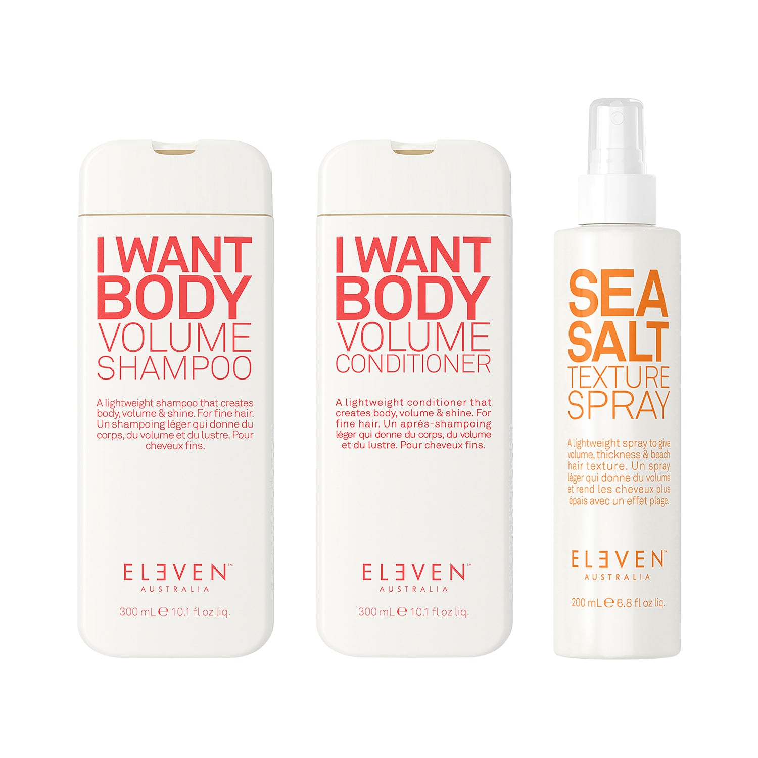 Volume & Sea Salt Trio