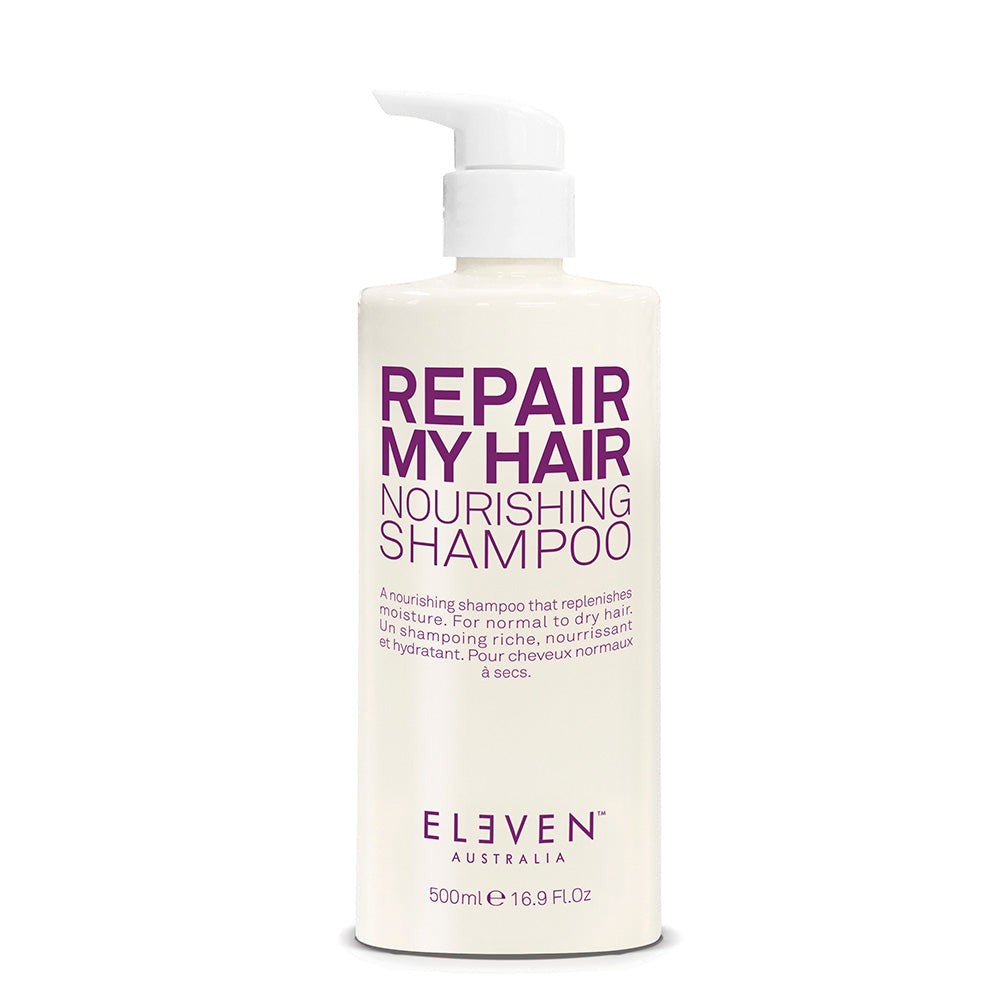 Gammeldags gardin fotografering Eleven Australia - Repair My Hair Nourishing Shampoo 500 ML