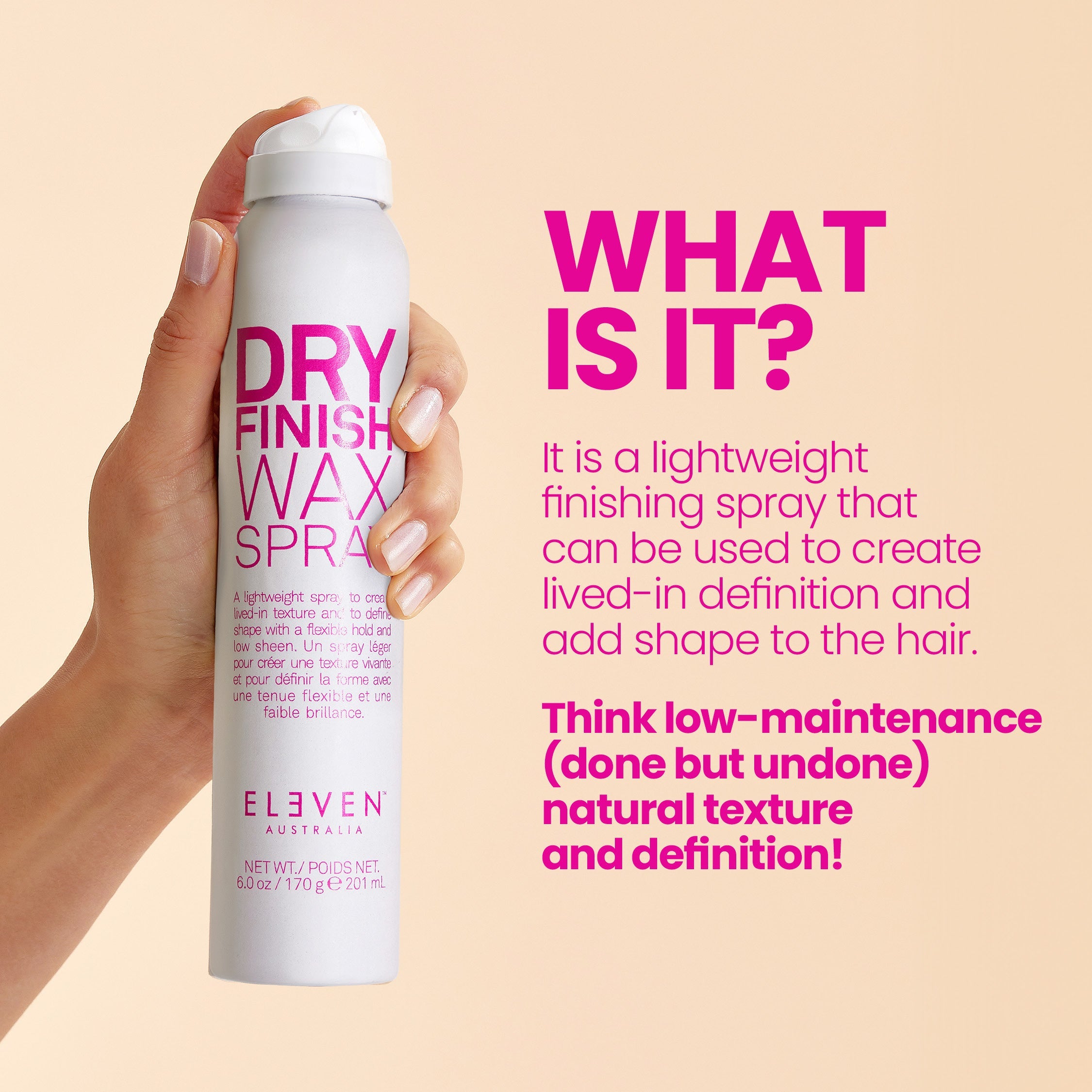 DRY FINISH WAX SPRAY 200 ml