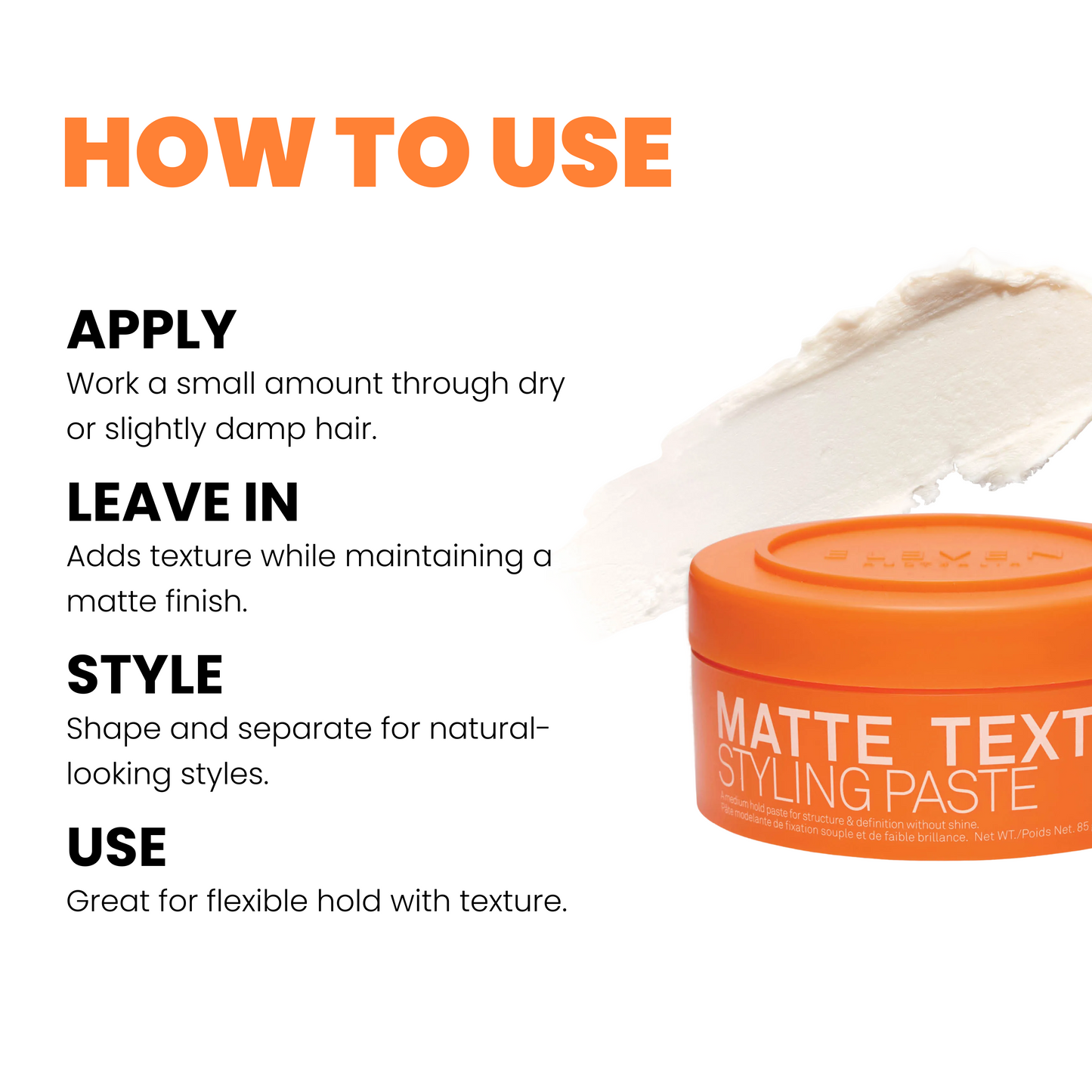 MATTE TEXTURE STYLING PASTE 85 g