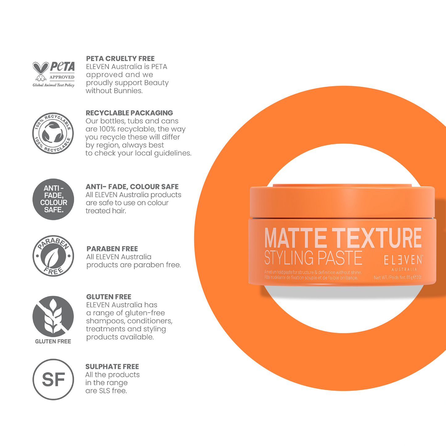 MATTE TEXTURE STYLING PASTE 85 g