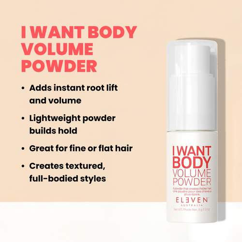 I WANT BODY VOLUME POWDER 9 g