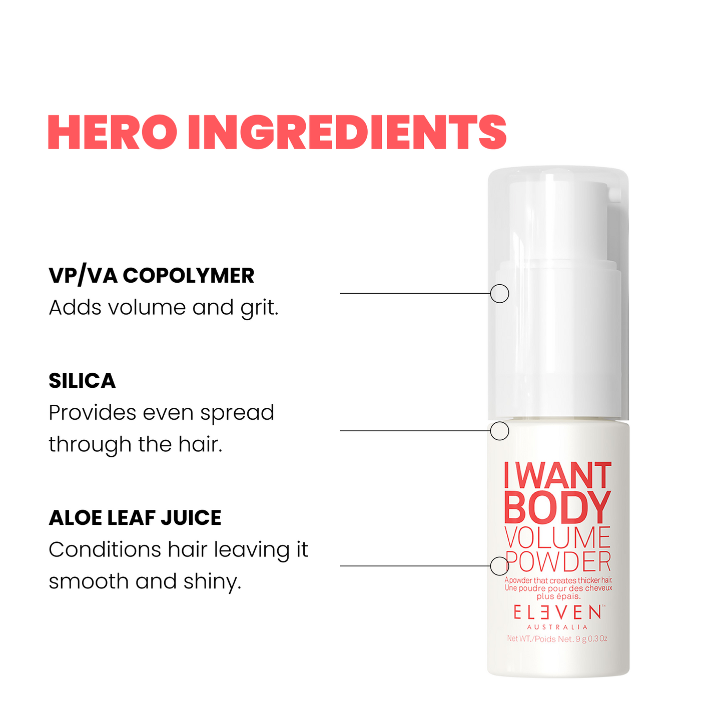 I WANT BODY VOLUME POWDER 9 g